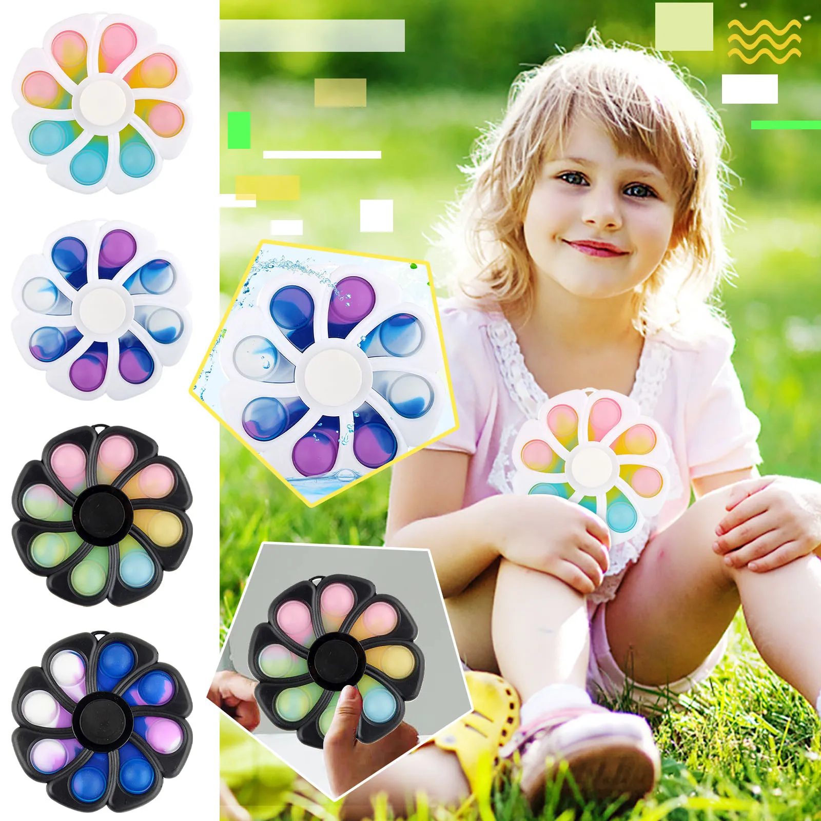 fidget Toy Stress Relief Hand Toys for Kids Easy to use Soft Silicone Decompression toys Antistress Fidget Reliver Stress Toys
fidget Toy Stress Relief Hand Toys for Kids Easy to use Soft Silicone Decompression toys Antistress Fidget Reliver Stress Toys