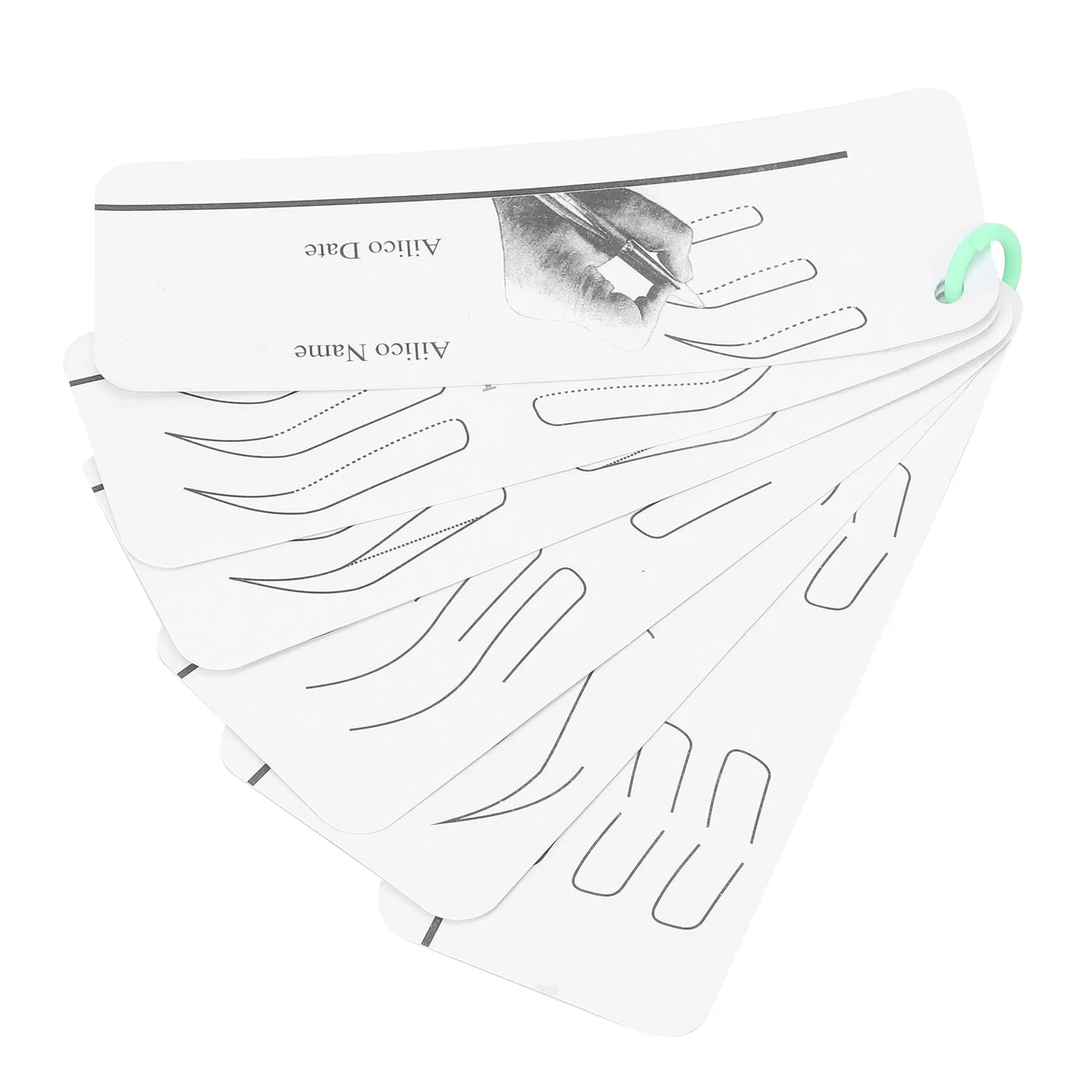 New Disposable Adhesive Eyebrow Sticker Microblading Eyebrow Ruler Measuring Scale Tape Pratice Eyebrow Cord Guide
New Disposable Adhesive Eyebrow Sticker Microblading Eyebrow Ruler Measuring Scale Tape Pratice Eyebrow Cord Guide