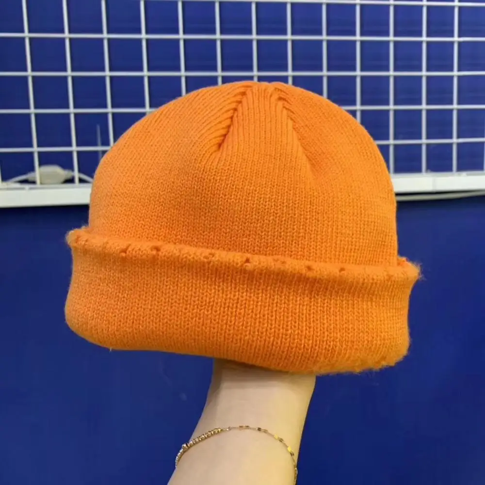 Beanie Damage Solid Winter Hats For Men Women Ladies Acrylic DIY Autumn Skull Cap Bonnet Knitted Hip hop Cuffed Short Watch Caps 
Beanie Damage Solid Winter Hats For Men Women Ladies Acrylic DIY Autumn Skull Cap Bonnet Knitted Hip hop Cuffed Short Watch Caps