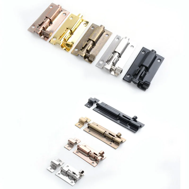 1.5/2/3/4 Inch Long Silver Stainless Steel Door Latch Solid Sliding Lock Bolt Latch Hasp Staple Gate Safety Lock uacr Door Bolts
1.5/2/3/4 Inch Long Silver Stainless Steel Door Latch Solid Sliding Lock Bolt Latch Hasp Staple Gate Safety Lock uacr Door Bolts