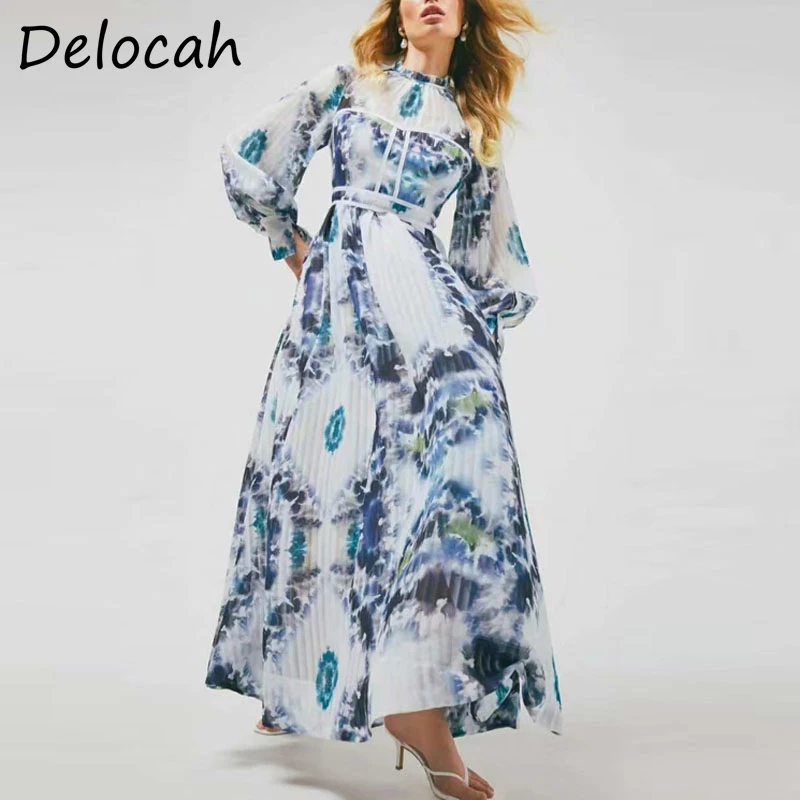 Delocah/Новинка 2021 года; Сезон лето; Женские модные дизайнерские вечерние платья с длинными рукавами-фонариками и оборками с цветочным принтом;...
Delocah/Новинка 2021 года; Сезон лето; Женские модные дизайнерские вечерние платья с длинными рукавами-фонариками и оборками с цветочным принтом;...