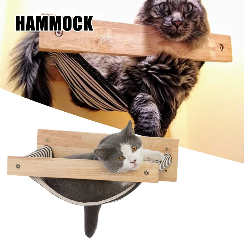 Cat Wall Perch Wall Mounted Cat Shelf Bed Wooden Cat Hammock Pet Resting Space Saving for Kittens Machine Washing Safe E7
Cat Wall Perch Wall Mounted Cat Shelf Bed Wooden Cat Hammock Pet Resting Space Saving for Kittens Machine Washing Safe E7