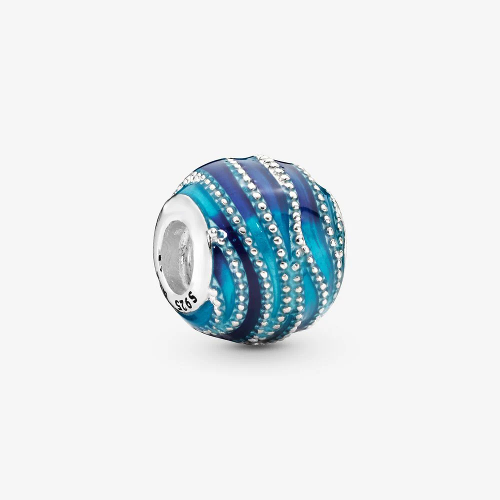 925 Sterling Silver fit Original Pandora Bracelets Lady Brithday Sterling Silver Lake blue corrugated beads inlaid brick Charm
925 Sterling Silver fit Original Pandora Bracelets Lady Brithday Sterling Silver Lake blue corrugated beads inlaid brick Charm