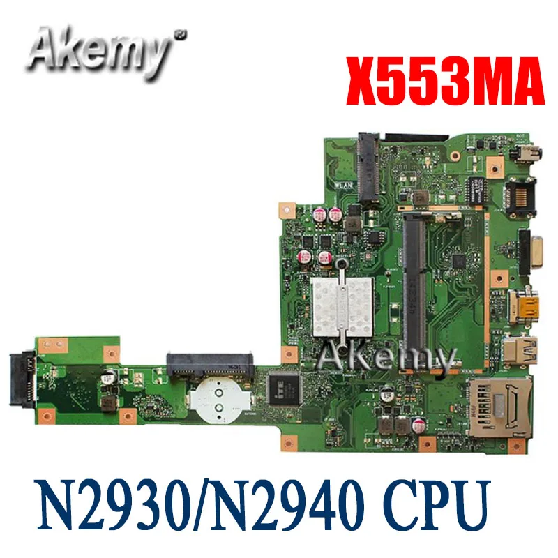 New Amazoon For Asus A553M X503M F503M X553MA Laptop motherboard N2930/N2940 CPU X553MA REV.2.0 Mainboard test good
New Amazoon For Asus A553M X503M F503M X553MA Laptop motherboard N2930/N2940 CPU X553MA REV.2.0 Mainboard test good