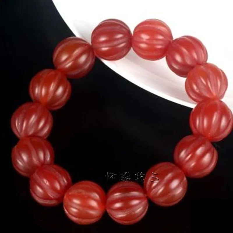 Natural beads ruby bracelets handmade flower red jade bracelet Agate Genuine Men and Women Bracelets 18mm
Natural beads ruby bracelets handmade flower red jade bracelet Agate Genuine Men and Women Bracelets 18mm