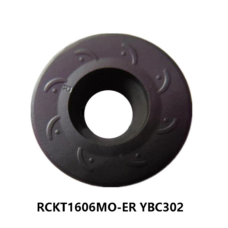 

Original Round RCKT 1606 RCKT1606MO-ER YBC302 RCKT1606 Carbide Inserts Lathe Cutter CNC processing Steel CNC 10pcs/box