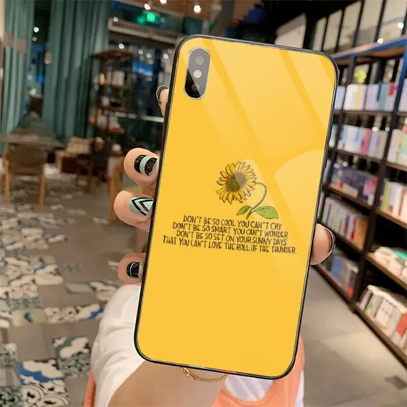 Beautiful yellow sunflower Phone Case Tempered glass For iphone 5C 6 6S 7 8 plus X XS XR 11 PRO MAX
Beautiful yellow sunflower Phone Case Tempered glass For iphone 5C 6 6S 7 8 plus X XS XR 11 PRO MAX