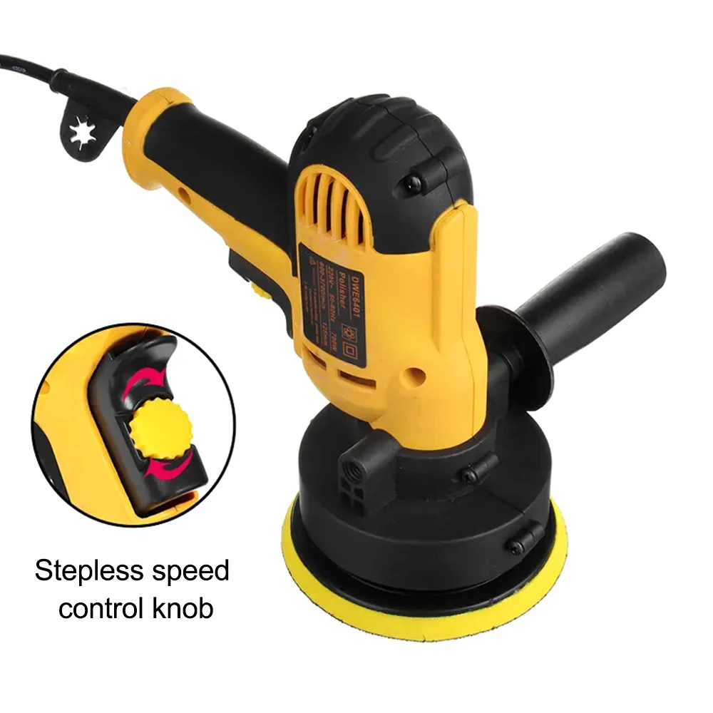 700W Car Polisher Polishing Machine Stepless Speed Adjustable Car Polisher Auto Polishing Machine High Efficiency Waxing Tool
700W Car Polisher Polishing Machine Stepless Speed Adjustable Car Polisher Auto Polishing Machine High Efficiency Waxing Tool