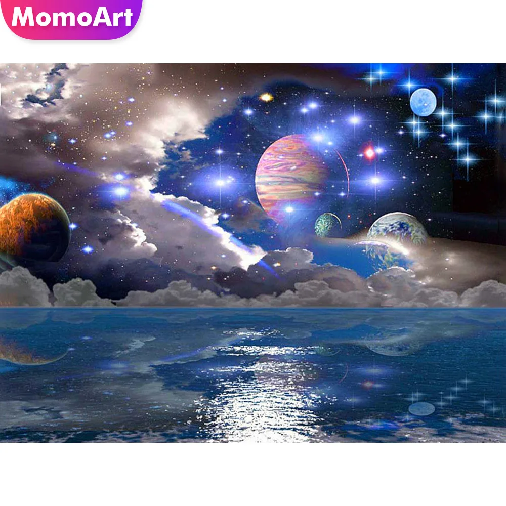 MomoArt Diamond Painting Scenic Diamond Embroidery Sky River Diamond Mosaic Full Square Drill Rhinestone Home Decor
MomoArt Diamond Painting Scenic Diamond Embroidery Sky River Diamond Mosaic Full Square Drill Rhinestone Home Decor
