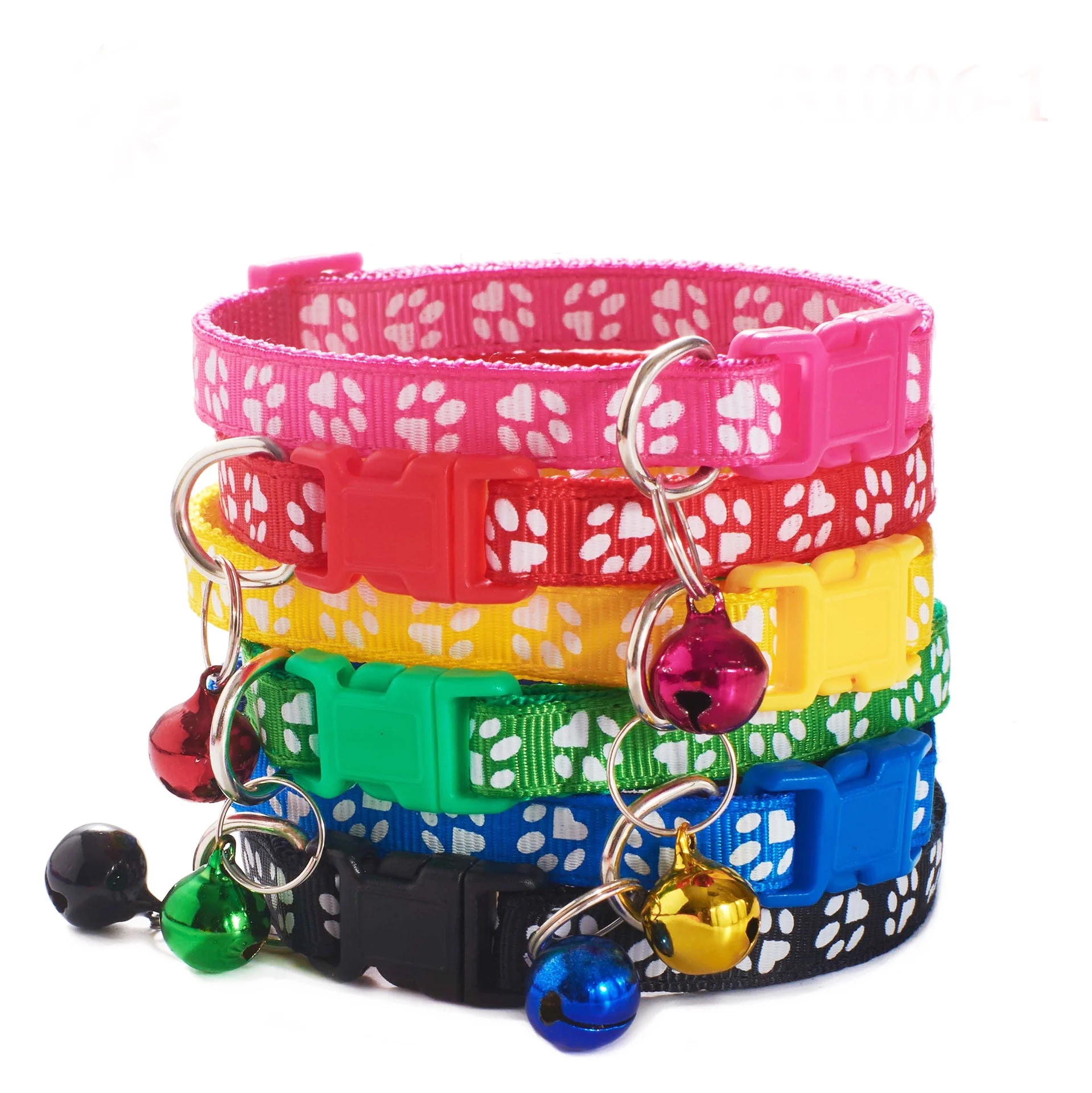 200PCS Colorful Pet Supplies Cat Dog Collar Necklace Bomei Dog Cartoon Funny Footprint Collars Adjustable Buckle Pet Supplies
200PCS Colorful Pet Supplies Cat Dog Collar Necklace Bomei Dog Cartoon Funny Footprint Collars Adjustable Buckle Pet Supplies