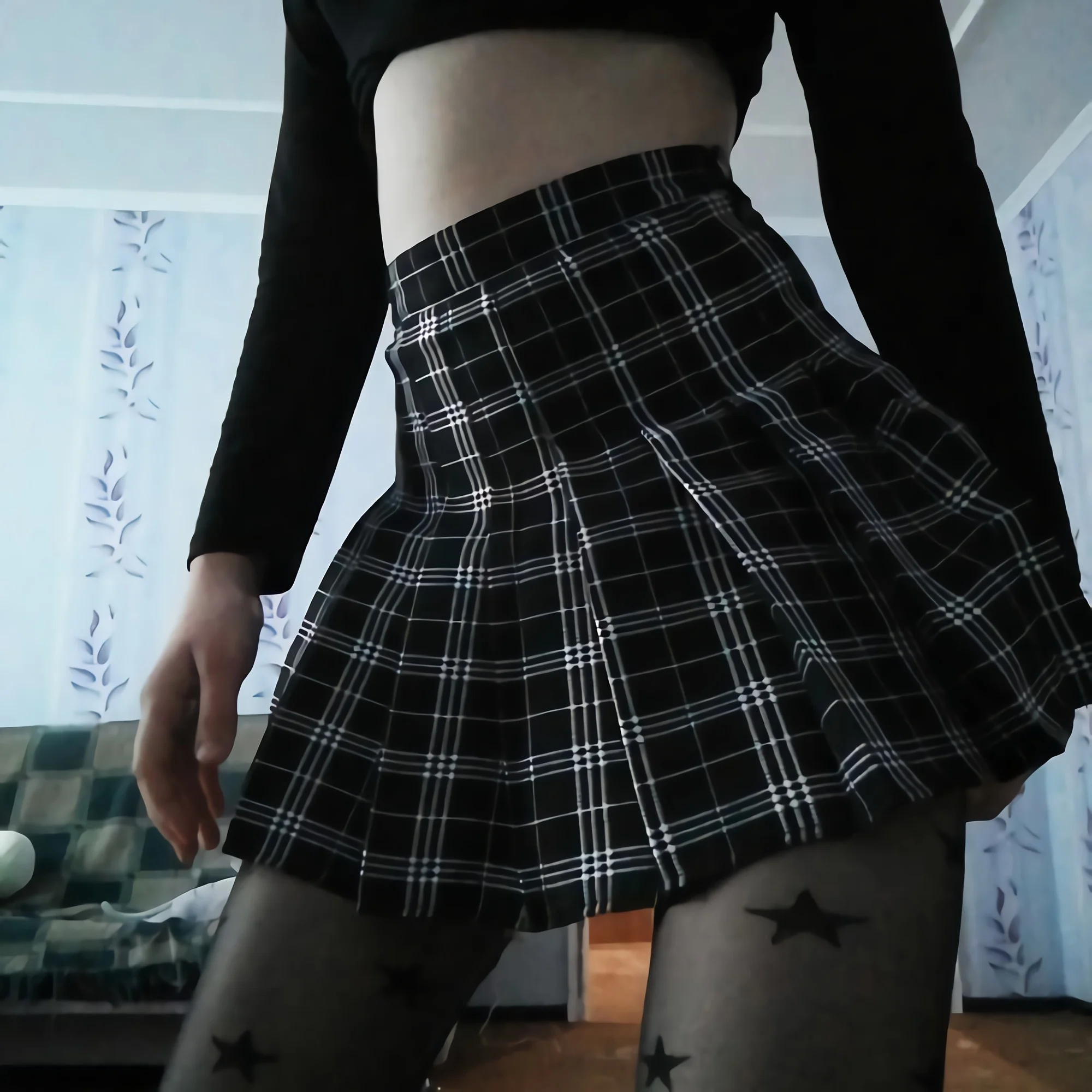 Summer Plaid Pleated Women Mini Skirts Harajuku Female Empire Casual Japanese Kawaii Cute Skirts Student Uniform Sailor Skirt
Summer Plaid Pleated Women Mini Skirts Harajuku Female Empire Casual Japanese Kawaii Cute Skirts Student Uniform Sailor Skirt