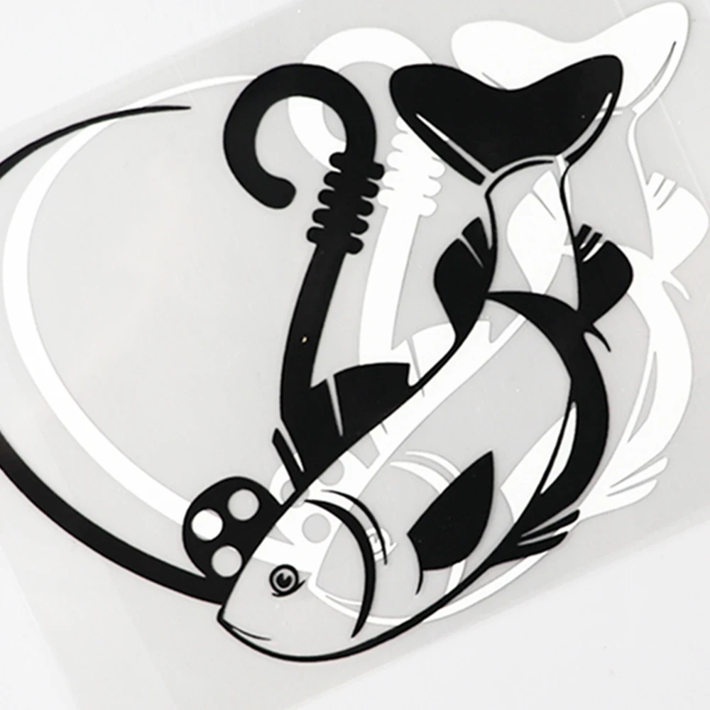 YJZT 15.2CM12.2CM Personality Fishing Decal Vinyl Car Stickers Black/Silver 13D-1088
YJZT 15.2CM12.2CM Personality Fishing Decal Vinyl Car Stickers Black/Silver 13D-1088