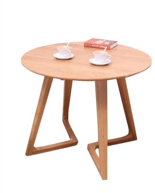 Nordic solid wood round dining table Small apartment dining table Negotiating coffee table White oak dining table
Nordic solid wood round dining table Small apartment dining table Negotiating coffee table White oak dining table