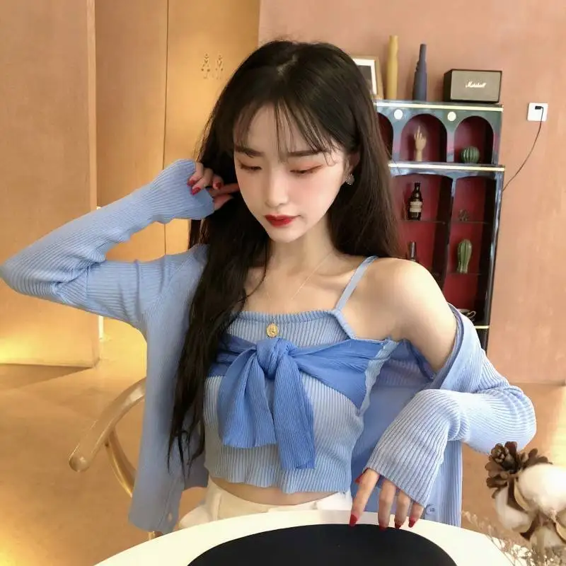 Women Corset Tops Bowknot Knitted Vest Camisole Women's Summer Wear Tank Camis Crop Top For Women
Women Corset Tops Bowknot Knitted Vest Camisole Women's Summer Wear Tank Camis Crop Top For Women