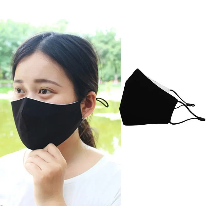 3Pcs Adult Kids Black Cotton Face Mask Adjustable Earloop Mouth-Muffle For Halloween Christmas 
3Pcs Adult Kids Black Cotton Face Mask Adjustable Earloop Mouth-Muffle For Halloween Christmas