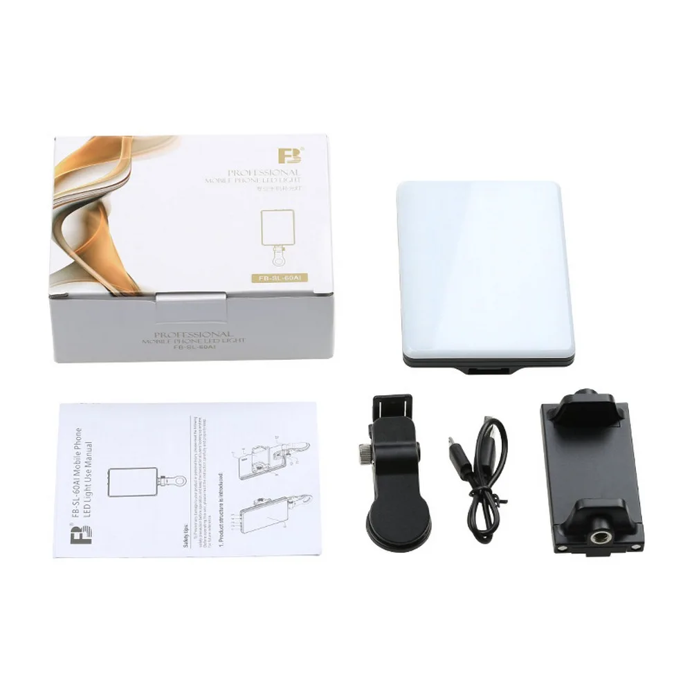 Mini Portable Mobile Phone Fill Light Dimmable LED Light on Camera Video Conference Three Lighting Modes Two Installation Method
Mini Portable Mobile Phone Fill Light Dimmable LED Light on Camera Video Conference Three Lighting Modes Two Installation Method