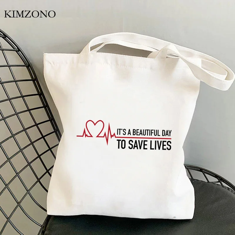 Greys Anatomy shopping bag grocery eco shopping shopper tote reusable bag jute fabric sacola sac toile
Greys Anatomy shopping bag grocery eco shopping shopper tote reusable bag jute fabric sacola sac toile