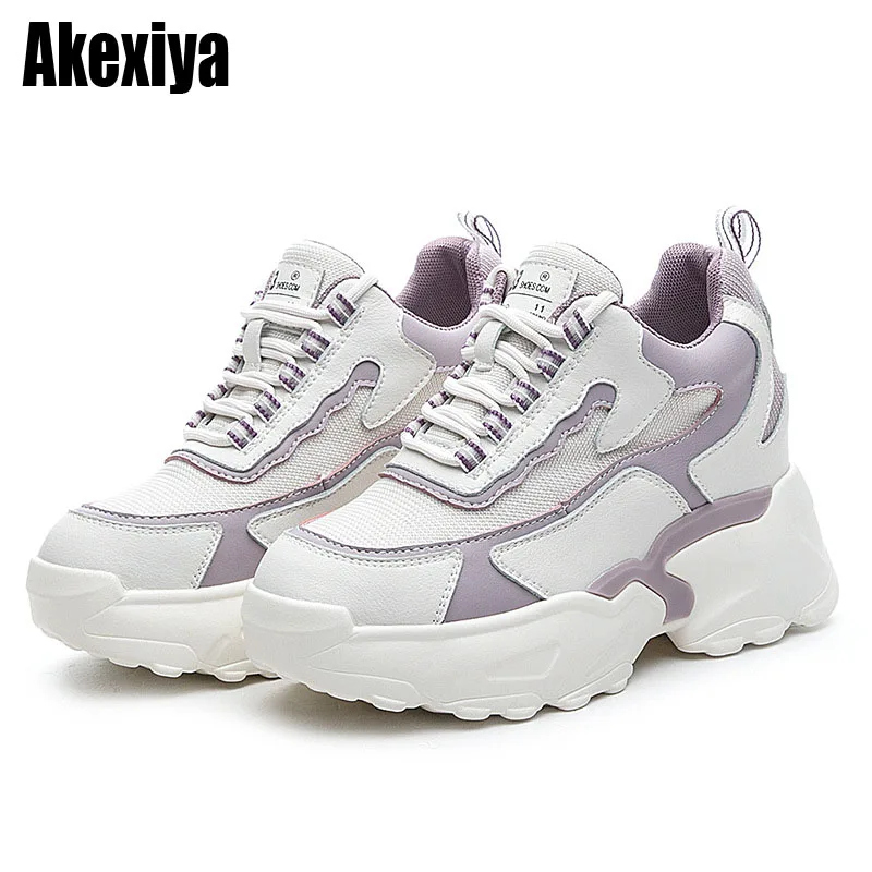 Women Platform Chunky Sneakers 8cm High Lace-up Casual Vulcanize Shoes Old Dad Female Fashion Sneakers New 2022 BC3062
Women Platform Chunky Sneakers 8cm High Lace-up Casual Vulcanize Shoes Old Dad Female Fashion Sneakers New 2022 BC3062