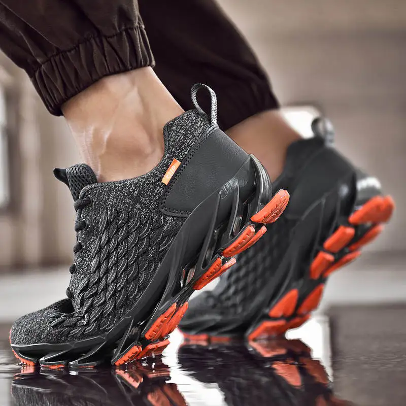 Luxurious Sport Shoes Male Shock Absorbing Running Shoes Man Size 5.5 Men's Sports Shoes Sneackers Sneakers Male Bot Tennis Bot
Luxurious Sport Shoes Male Shock Absorbing Running Shoes Man Size 5.5 Men's Sports Shoes Sneackers Sneakers Male Bot Tennis Bot