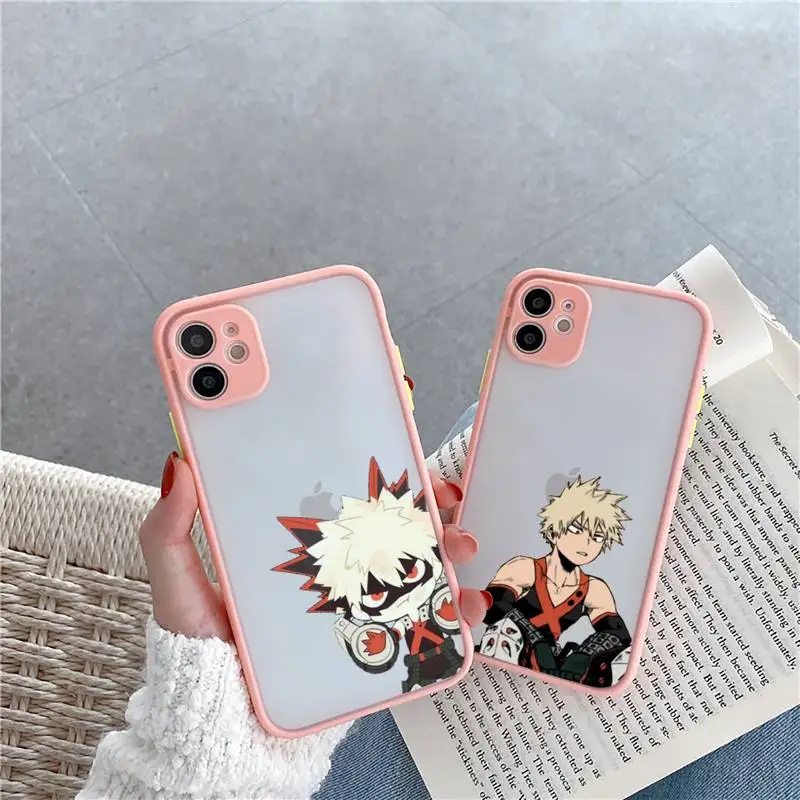 Anime My Hero Academia Phone Case Matte Transparent For iPhone 12 Mini 11 Pro XR XS Max 7 8 Plus
Anime My Hero Academia Phone Case Matte Transparent For iPhone 12 Mini 11 Pro XR XS Max 7 8 Plus