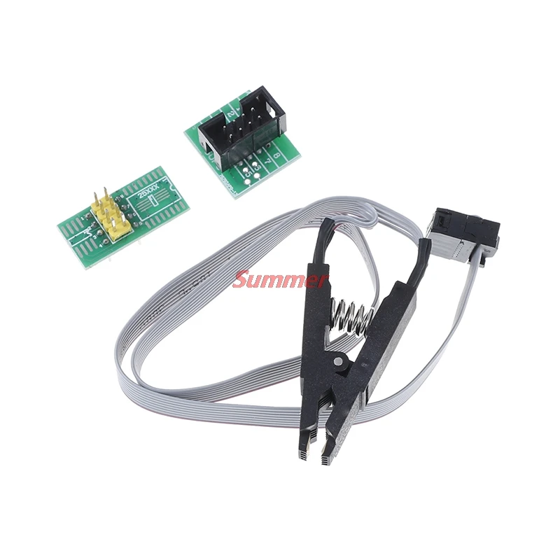 Popular SOIC8 SOP8 Test Clip for EEPROM 93CXX/25CXX/24CXX In-circuit Programming on USB Programmer Set
Popular SOIC8 SOP8 Test Clip for EEPROM 93CXX/25CXX/24CXX In-circuit Programming on USB Programmer Set