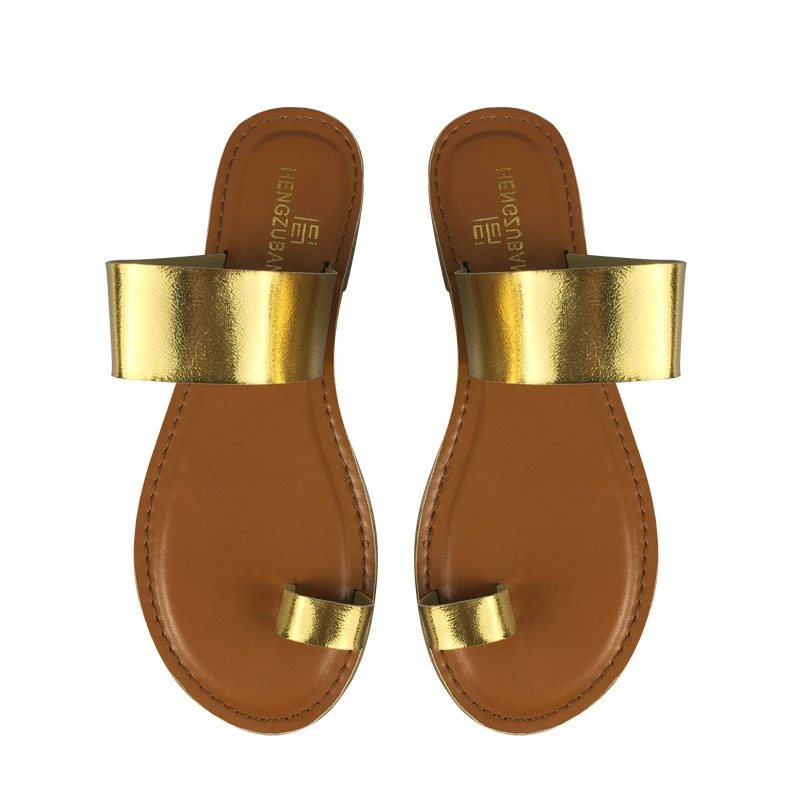 Fashion sexy set toe Roman style flat solid color 2021 summer new style outdoor female slippers Plus size Women beach slippers
Fashion sexy set toe Roman style flat solid color 2021 summer new style outdoor female slippers Plus size Women beach slippers