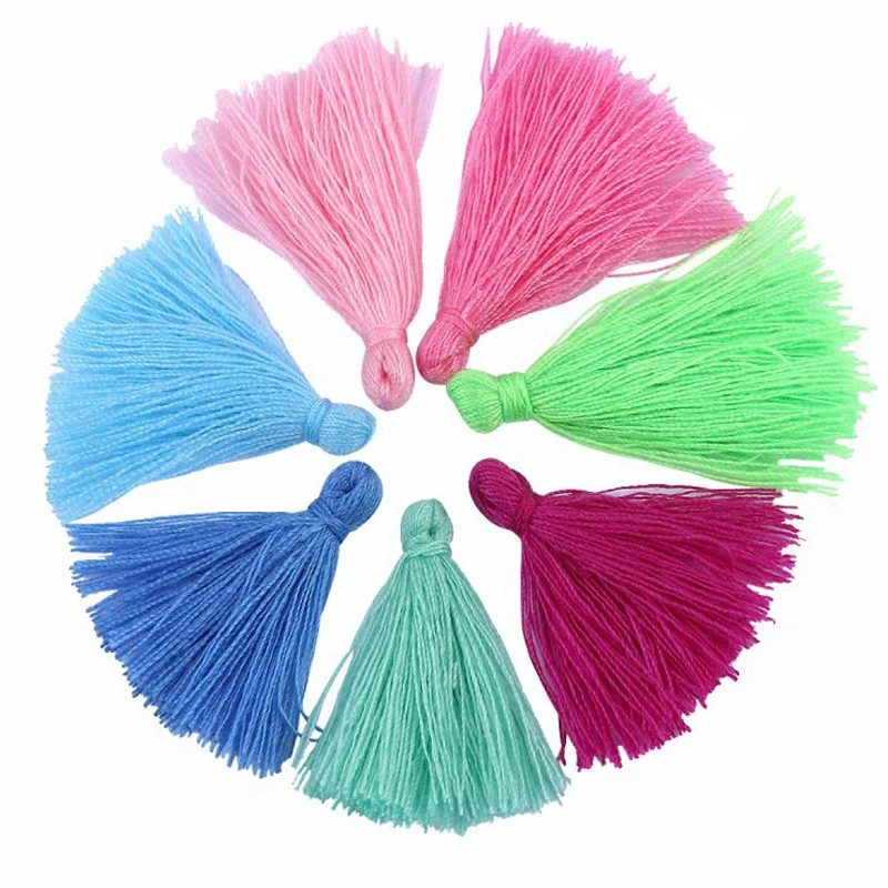 50PCs 3cm Colorful Mini Cotton Tassel Fringe pendant DIY Small Tassel Trim Earring Jewelry Making Garments Sewing Accessories
50PCs 3cm Colorful Mini Cotton Tassel Fringe pendant DIY Small Tassel Trim Earring Jewelry Making Garments Sewing Accessories