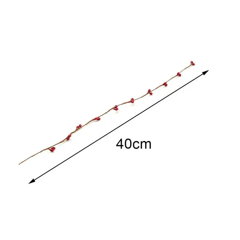 40cm Artificial Berry Rattan Artificial Pine Cones Flowers Holiday Diy Branches Home Decoration Fake Party Pine K3C0 
40cm Artificial Berry Rattan Artificial Pine Cones Flowers Holiday Diy Branches Home Decoration Fake Party Pine K3C0