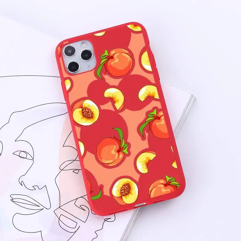 peach Phone Case Red Candy Color for iPhone 6 7 8 11 12 s mini pro X XS XR MAX Plus
peach Phone Case Red Candy Color for iPhone 6 7 8 11 12 s mini pro X XS XR MAX Plus