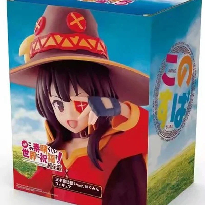 20cm Blessings for A Better World! Megumin Anime Action Figure Magical Girl 1/7 PVC Collection Model Dolls Toys for Boys Gifts 
20cm Blessings for A Better World! Megumin Anime Action Figure Magical Girl 1/7 PVC Collection Model Dolls Toys for Boys Gifts