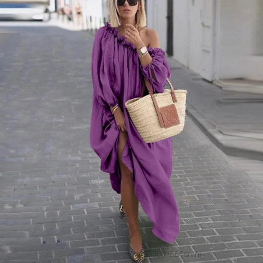 Femme Zaraing Robe Za Dresses Woman 202021 Summer Dress Plus Size Oblique Shoulder Loose Dresses Mujer
Femme Zaraing Robe Za Dresses Woman 202021 Summer Dress Plus Size Oblique Shoulder Loose Dresses Mujer