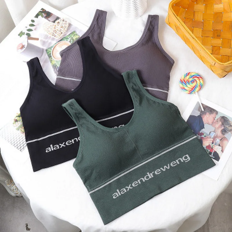 Women's Bra Comfort Padded Yoga Sports Women Stretch Bra Crop Top Vest Sleep Bra Wireless Bras Sleep Top Tank Female Sport Bras
Women's Bra Comfort Padded Yoga Sports Women Stretch Bra Crop Top Vest Sleep Bra Wireless Bras Sleep Top Tank Female Sport Bras