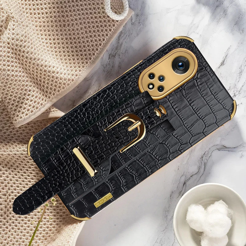 Luxury Crocodile Pattern Leather Case For Honor 50 Pro SE Cover Plating Shockproof Stand With Strap Funda Capa
Luxury Crocodile Pattern Leather Case For Honor 50 Pro SE Cover Plating Shockproof Stand With Strap Funda Capa