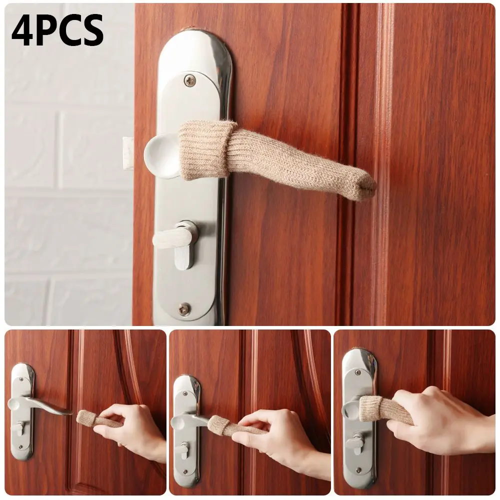 4PCS Home Glove Baby Safety Anti-collision Handle Sleeve Knitting Protector Door Knob Cover
4PCS Home Glove Baby Safety Anti-collision Handle Sleeve Knitting Protector Door Knob Cover