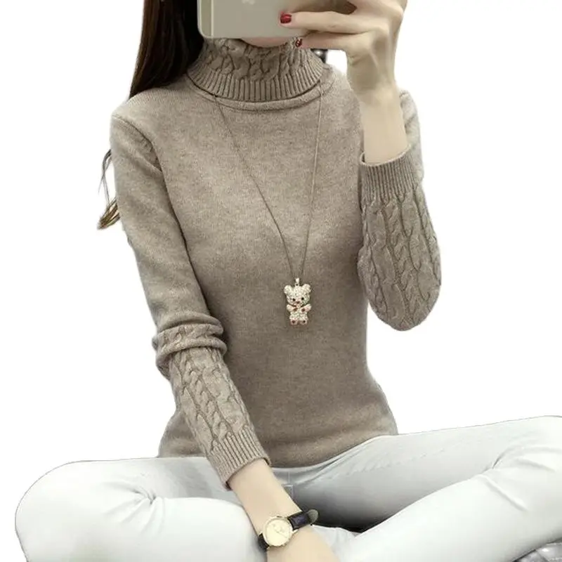 Women Turtleneck Winter Sweater Women 2021 Long Sleeve Knitted Women Sweaters And Pullovers Female Jumper Tricot Tops LY571
Women Turtleneck Winter Sweater Women 2021 Long Sleeve Knitted Women Sweaters And Pullovers Female Jumper Tricot Tops LY571