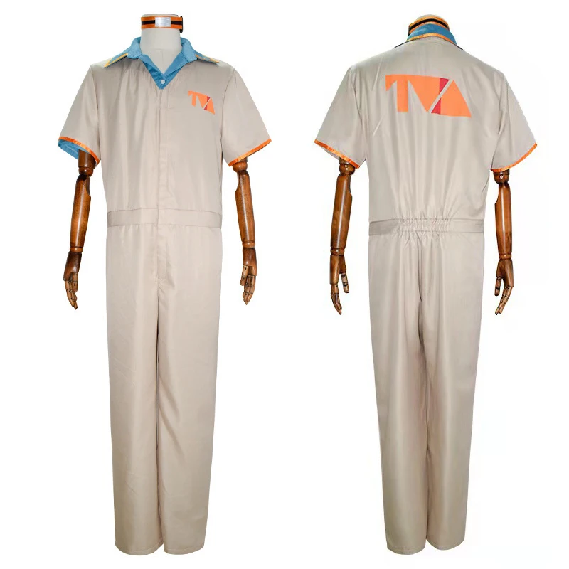 Loki Cosplay Costume TVA Prison Uniform Short Sleeve Casual Overall Playsuit Trousers Jumpsuit Halloween Carnival Suit Outfits
Loki Cosplay Costume TVA Prison Uniform Short Sleeve Casual Overall Playsuit Trousers Jumpsuit Halloween Carnival Suit Outfits
