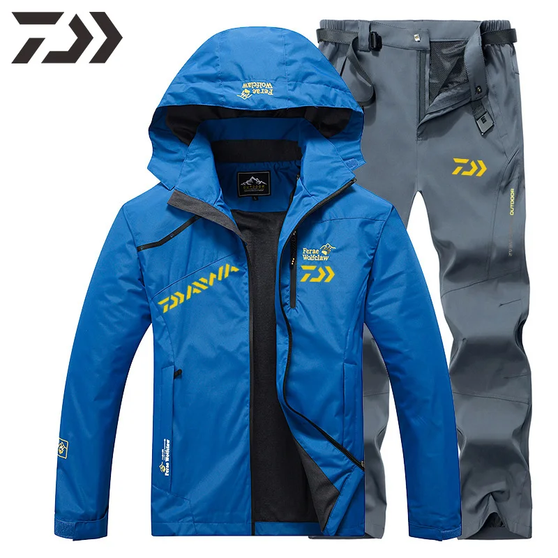 New Spring Autumn Waterproof Windproof Fishing Suit Set Daiwa Thin Hooded Fishing Jacket Breathable Quick Dry Fishing Clothes
New Spring Autumn Waterproof Windproof Fishing Suit Set Daiwa Thin Hooded Fishing Jacket Breathable Quick Dry Fishing Clothes