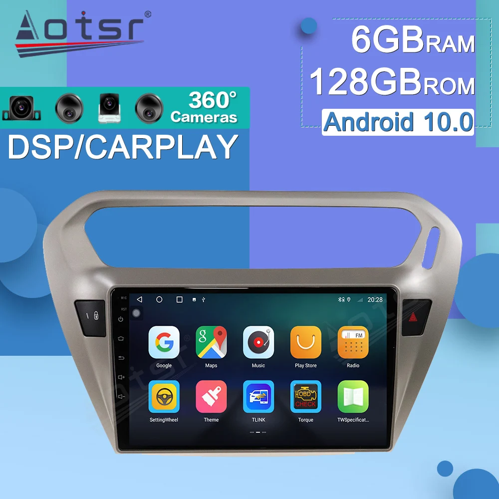 6G+128G Android 10 Car video Multimedia Player GPS Navigation For Peugeot 301 Citroen Radio 2008 - 2014 2 Din GPS Head Unit DSP
6G+128G Android 10 Car video Multimedia Player GPS Navigation For Peugeot 301 Citroen Radio 2008 - 2014 2 Din GPS Head Unit DSP