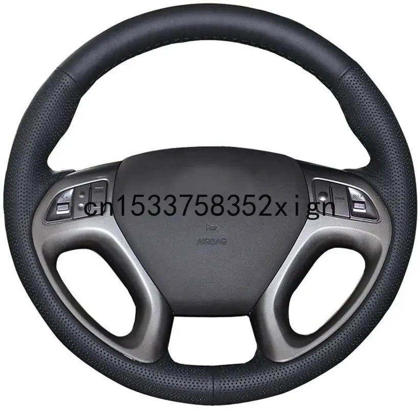 Сшить DIY автомобиль из натуральной кожи чехол на руль для Hyundai Tucson IX35 SUV 2010-2015 Аксессуары для салона автомобиля крышка колеса
Сшить DIY автомобиль из натуральной кожи чехол на руль для Hyundai Tucson IX35 SUV 2010-2015 Аксессуары для салона автомобиля крышка колеса