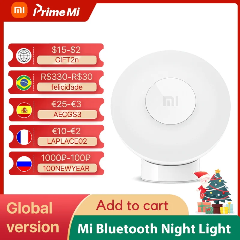 Новое поступление Xiaomi Bluetooth Ночной светильник 2 Магнитный притяжной ночной Светильник вращающийся на 360 градусов регулируемый инфракрасный...
Новое поступление Xiaomi Bluetooth Ночной светильник 2 Магнитный притяжной ночной Светильник вращающийся на 360 градусов регулируемый инфракрасный...
