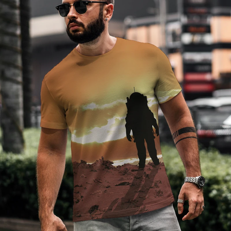Planet Surface Retro Men Tshirt Space 3D Men Space T-Shirt Universe Short Sleeve Print Tshirts Funny Casual Tops O-Neck Galaxy T
Planet Surface Retro Men Tshirt Space 3D Men Space T-Shirt Universe Short Sleeve Print Tshirts Funny Casual Tops O-Neck Galaxy T