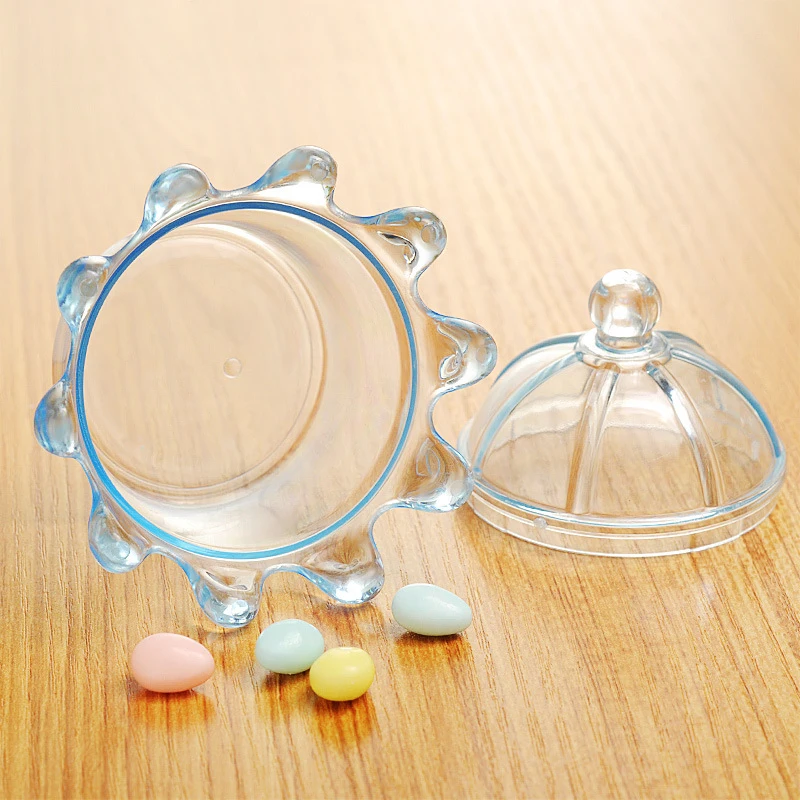 Imperial Crown Shape Candy Box Wedding Party Candy Packing Boxes Plastic Jewelry Storage Case for Necklace Rings Gift Wrapping
Imperial Crown Shape Candy Box Wedding Party Candy Packing Boxes Plastic Jewelry Storage Case for Necklace Rings Gift Wrapping