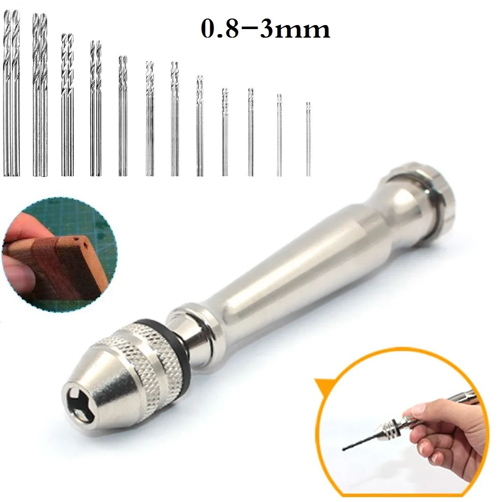 Hand /Drill/ Rotary Tool With Mini Drill Bits Set For Resin Casting Molds/// New And High Quality///
Hand /Drill/ Rotary Tool With Mini Drill Bits Set For Resin Casting Molds/// New And High Quality///