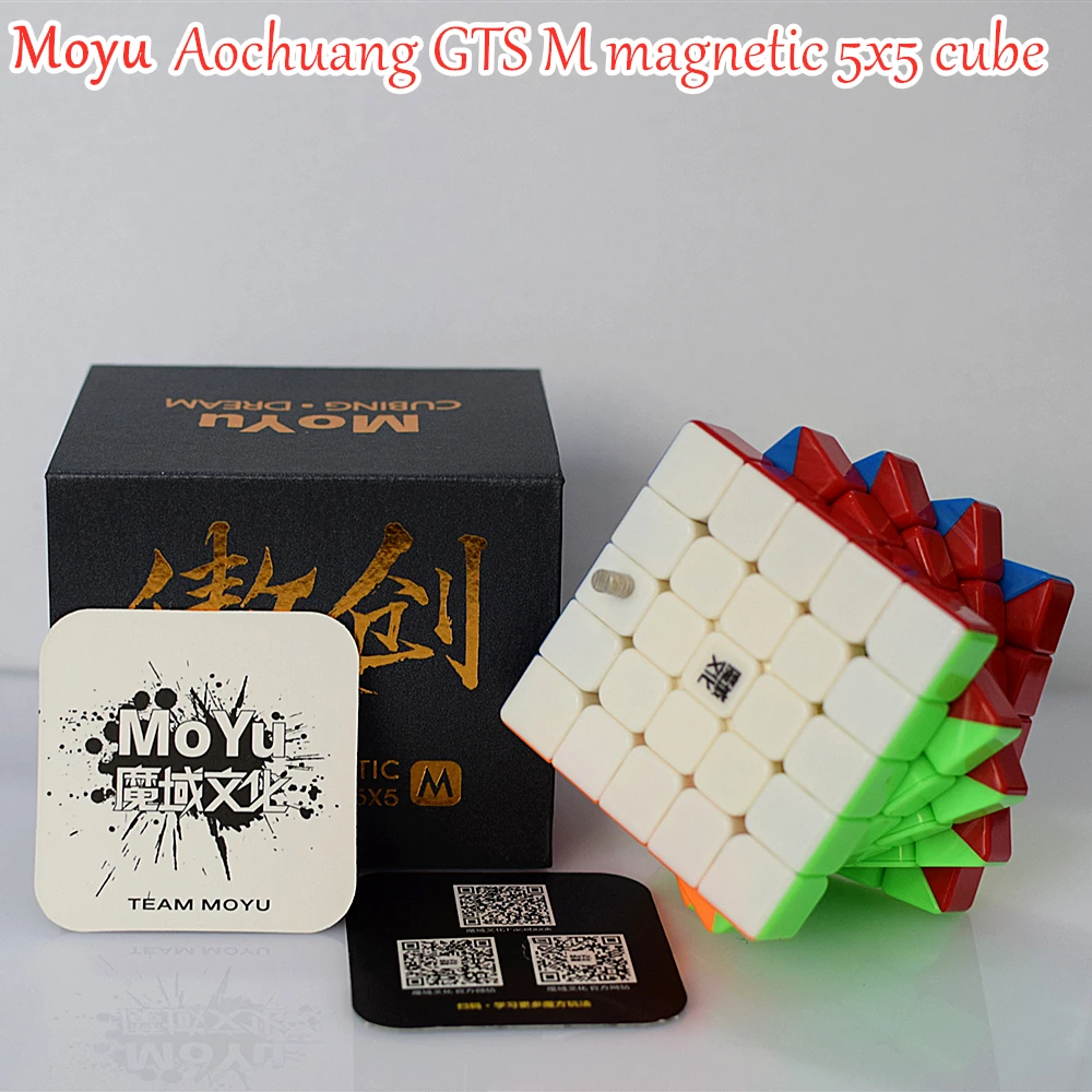 Moyu Yuhu AoChuang GTS M Магнитный 5x5x5 магический куб 5x5 скоростной кубик волшебный