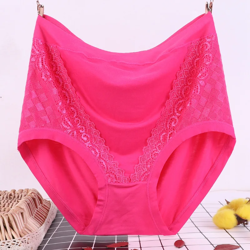 XL~4XL Solid Underpants For Women Plus Size Modal Briefs Lingerie Lace Panties High Waist Breathable Underwear Female Intimates
XL~4XL Solid Underpants For Women Plus Size Modal Briefs Lingerie Lace Panties High Waist Breathable Underwear Female Intimates