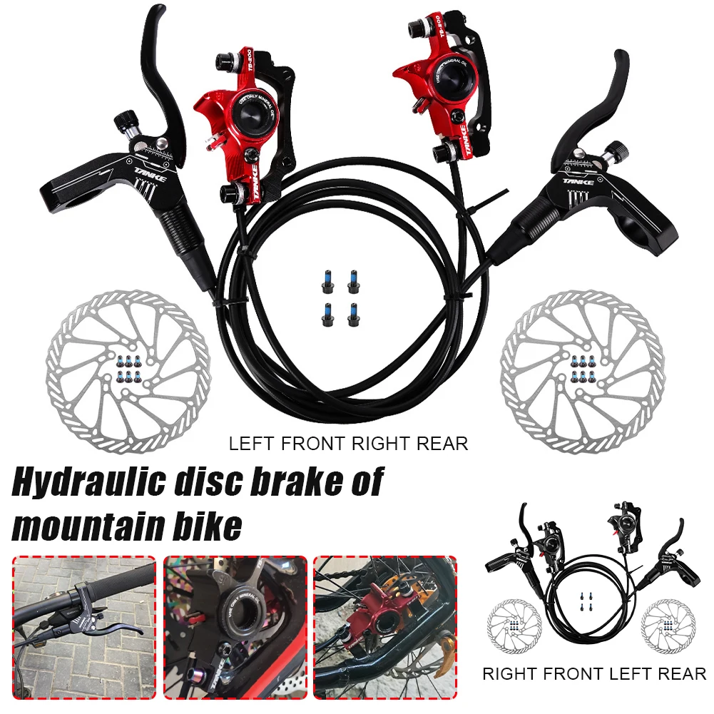 MTB Bicycle Hydraulic Disc Brake Oil-Pressure Bike Disc Brake Levers for Mountain Bike Accessories Parts 2021 high quality
MTB Bicycle Hydraulic Disc Brake Oil-Pressure Bike Disc Brake Levers for Mountain Bike Accessories Parts 2021 high quality