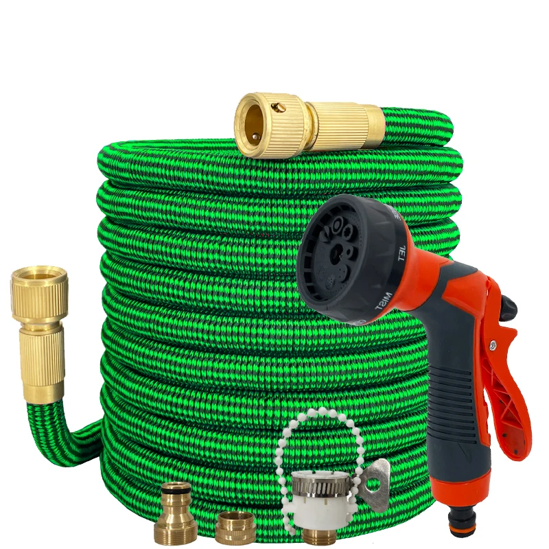 

2021 Hot Garden Hose Pipe Expandable Flexible Extensible Water Hose Garden Magic Hose For Car Wash Stretch Direct Sales