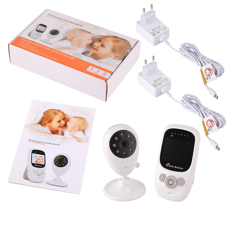 Wireless Audio Video Baby Monitor Baby Nanny Security Camera IR Night Vision Temperature Monitoring Music Intercom Baby Camera
Wireless Audio Video Baby Monitor Baby Nanny Security Camera IR Night Vision Temperature Monitoring Music Intercom Baby Camera