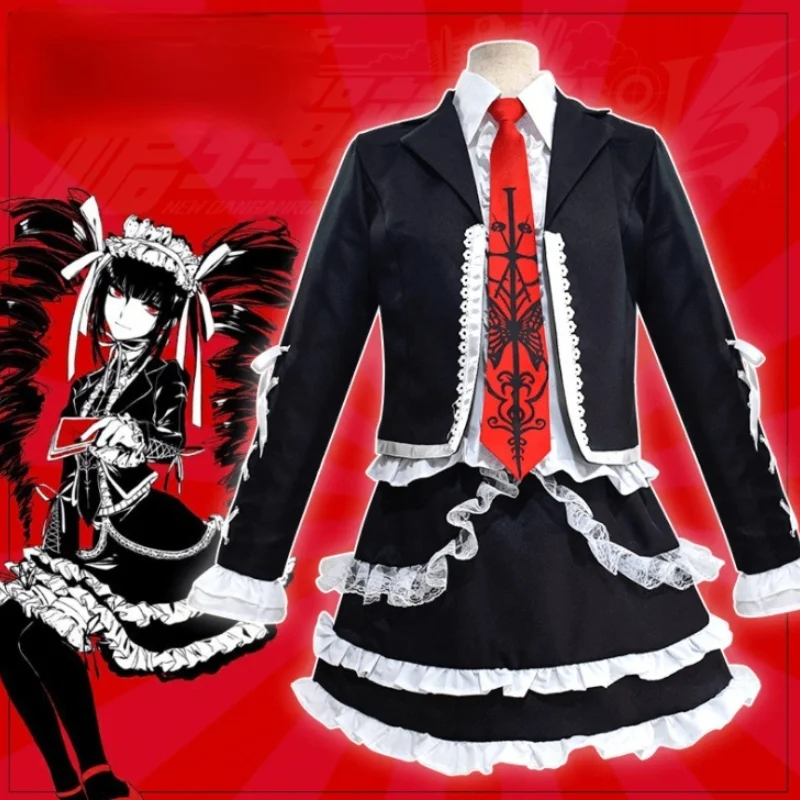 Аниме Dangan ronpa Yasuhiro Taeko Косплей Костюм Хэллоуин вечевечерние Академия JK Форма юбка комплект
Аниме Dangan ronpa Yasuhiro Taeko Косплей Костюм Хэллоуин вечевечерние Академия JK Форма юбка комплект