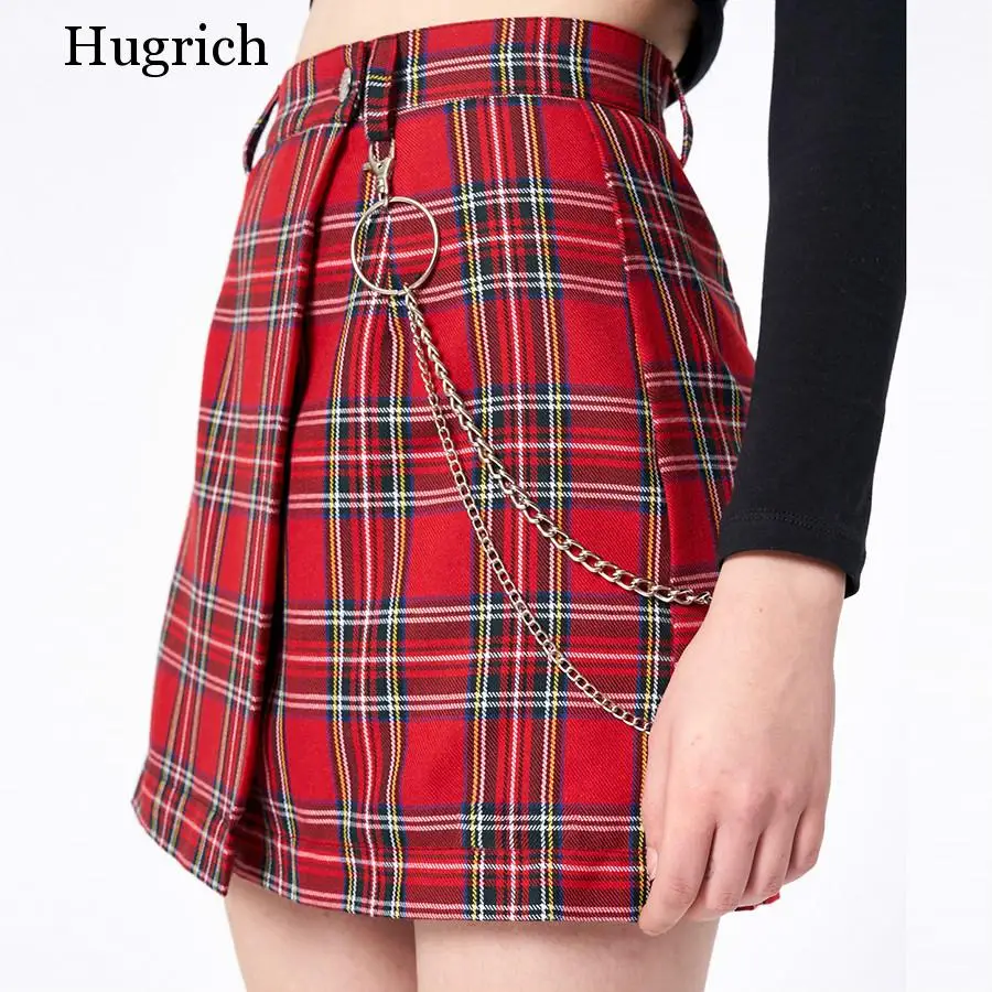 Spring Vintage Red Plaid Mini Skirts Women 2021 Summer Fashion Office Lady Club Party Casual Short Pleated Skirts Mujer
Spring Vintage Red Plaid Mini Skirts Women 2021 Summer Fashion Office Lady Club Party Casual Short Pleated Skirts Mujer
